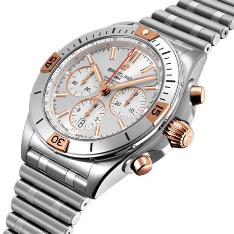 goldsmiths breitling mens|gold Breitling chronomat.